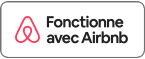 Logo of  works with Airbnb