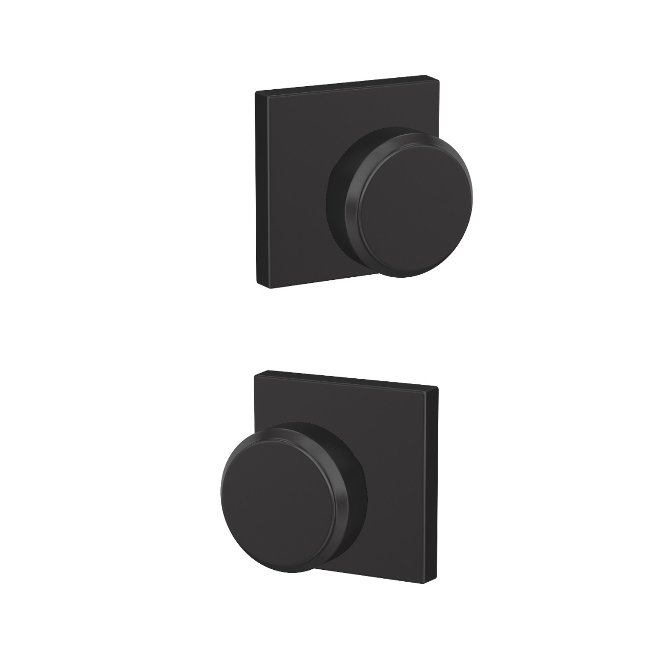 Custom Bowery Knob Combined Interior Hall-Closet and Bed-Bath Lock