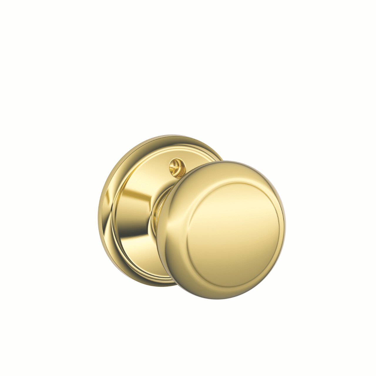 Serrure sans rotation avec bouton Andover