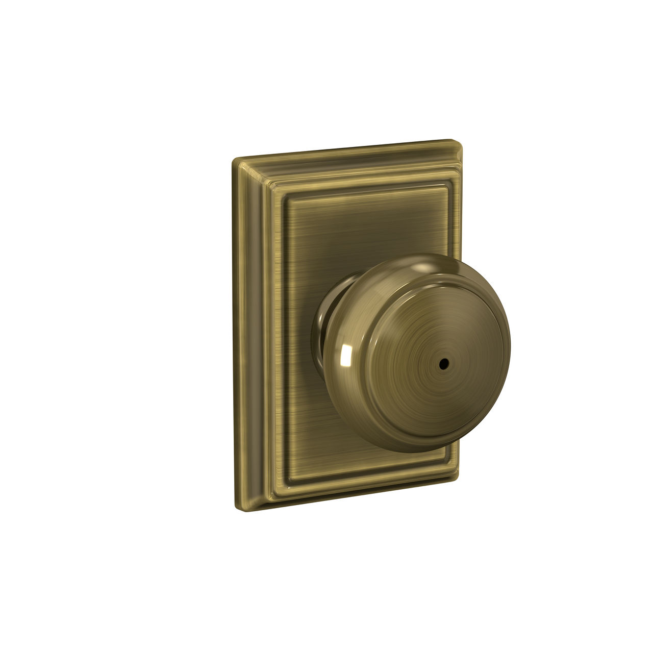 Andover Knob Bed & Bath Lock