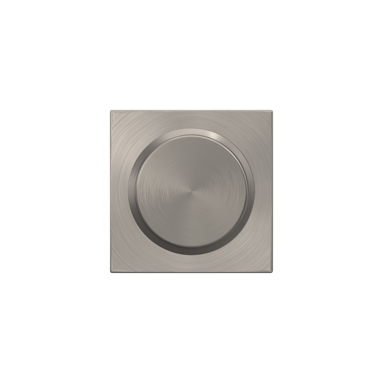 Serrure sans rotation avec bouton Bowery et garniture Collins