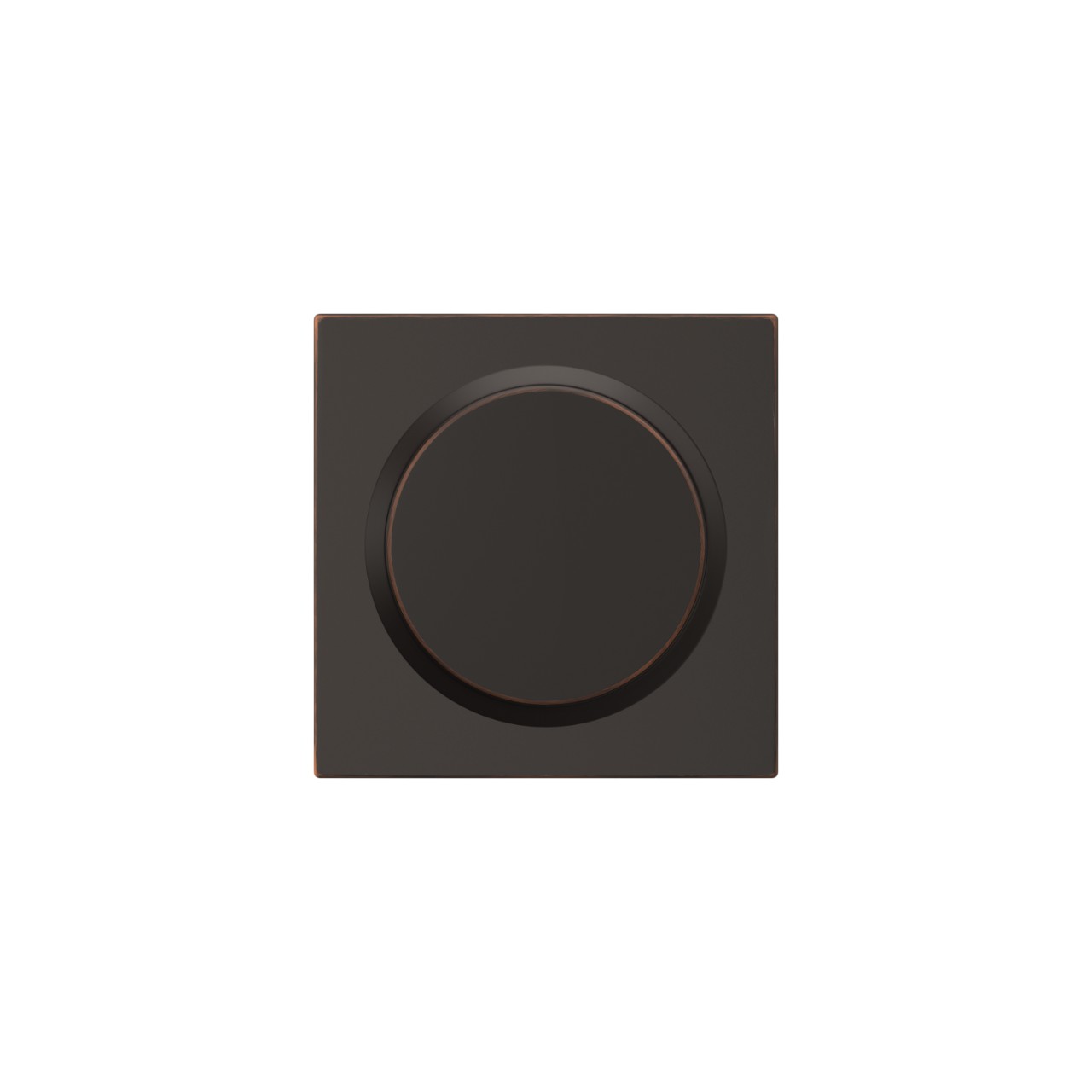 Serrure sans rotation avec bouton Bowery et garniture Collins