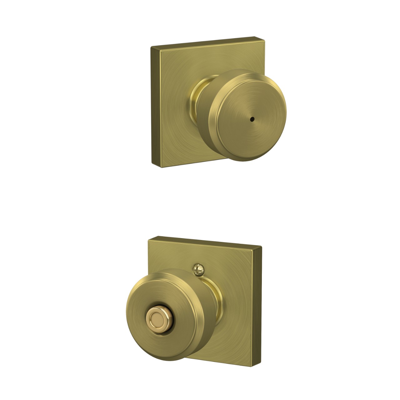 Bowery knob Bed & Bath Lock
