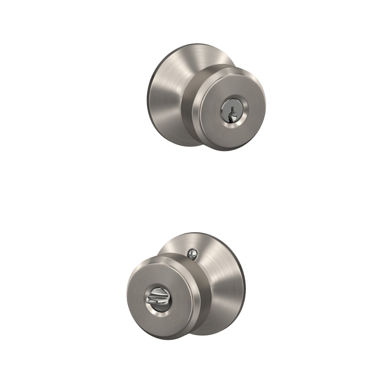 Serrure d’entrée à clé avec bouton Bowery