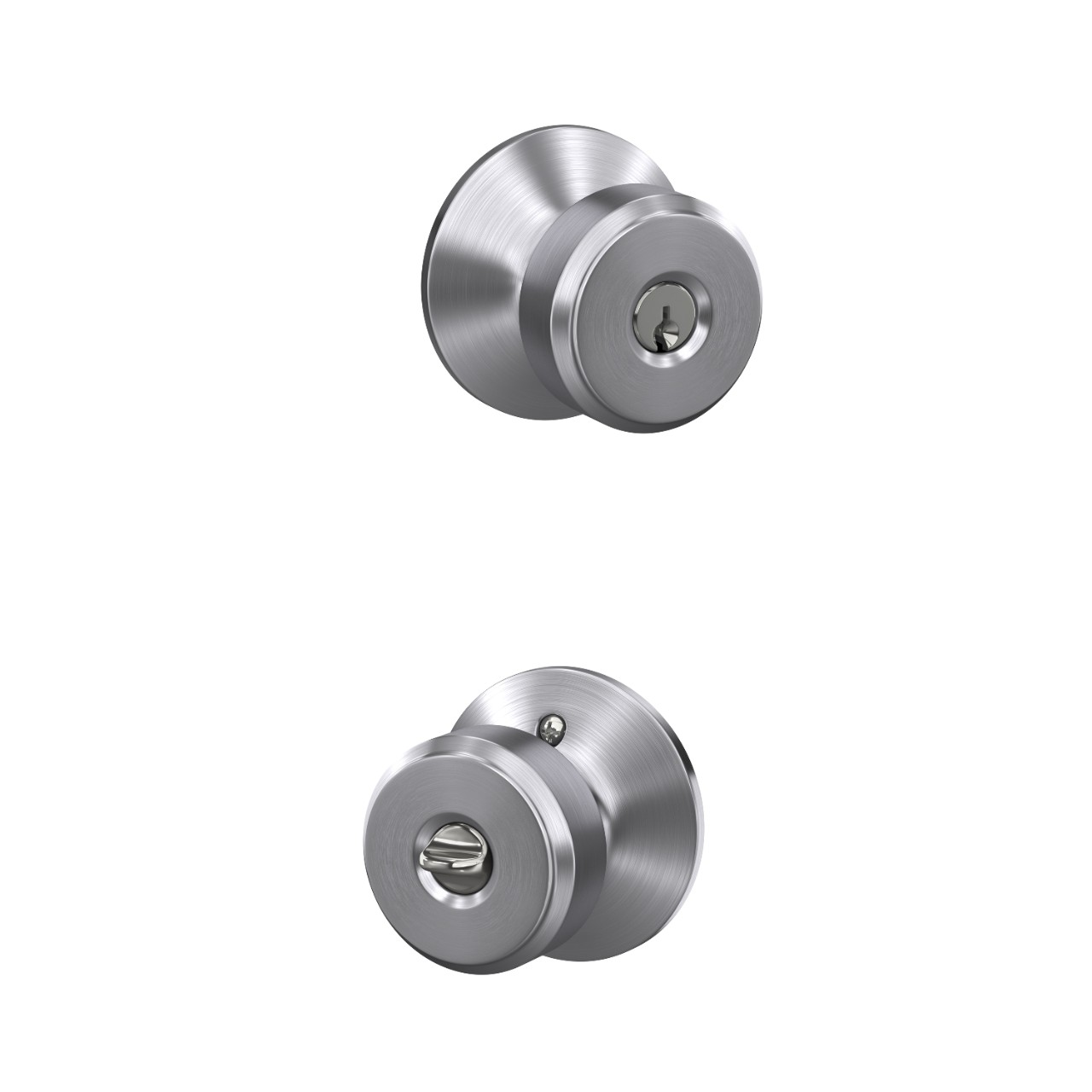 Serrure d’entrée à clé avec bouton Bowery
