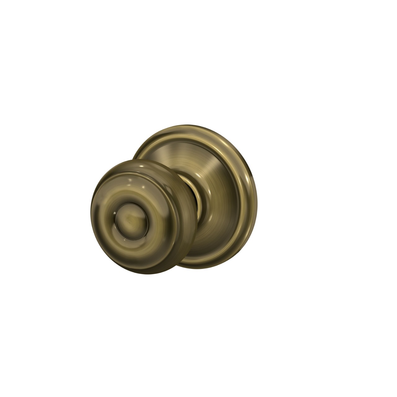 Georgian Knob Hall & Closet Lock