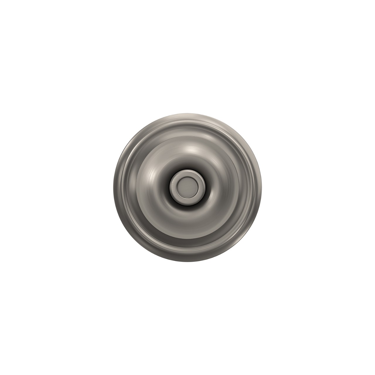 Serrure avec bouton Georgian pour chambre de bain et chambre à coucher