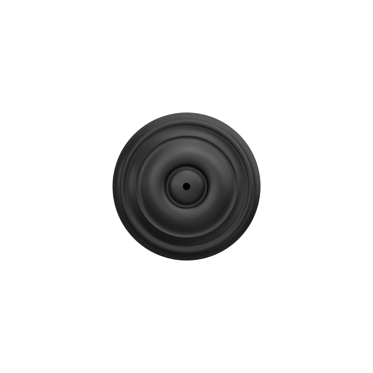 Serrure avec bouton Georgian pour chambre de bain et chambre à coucher