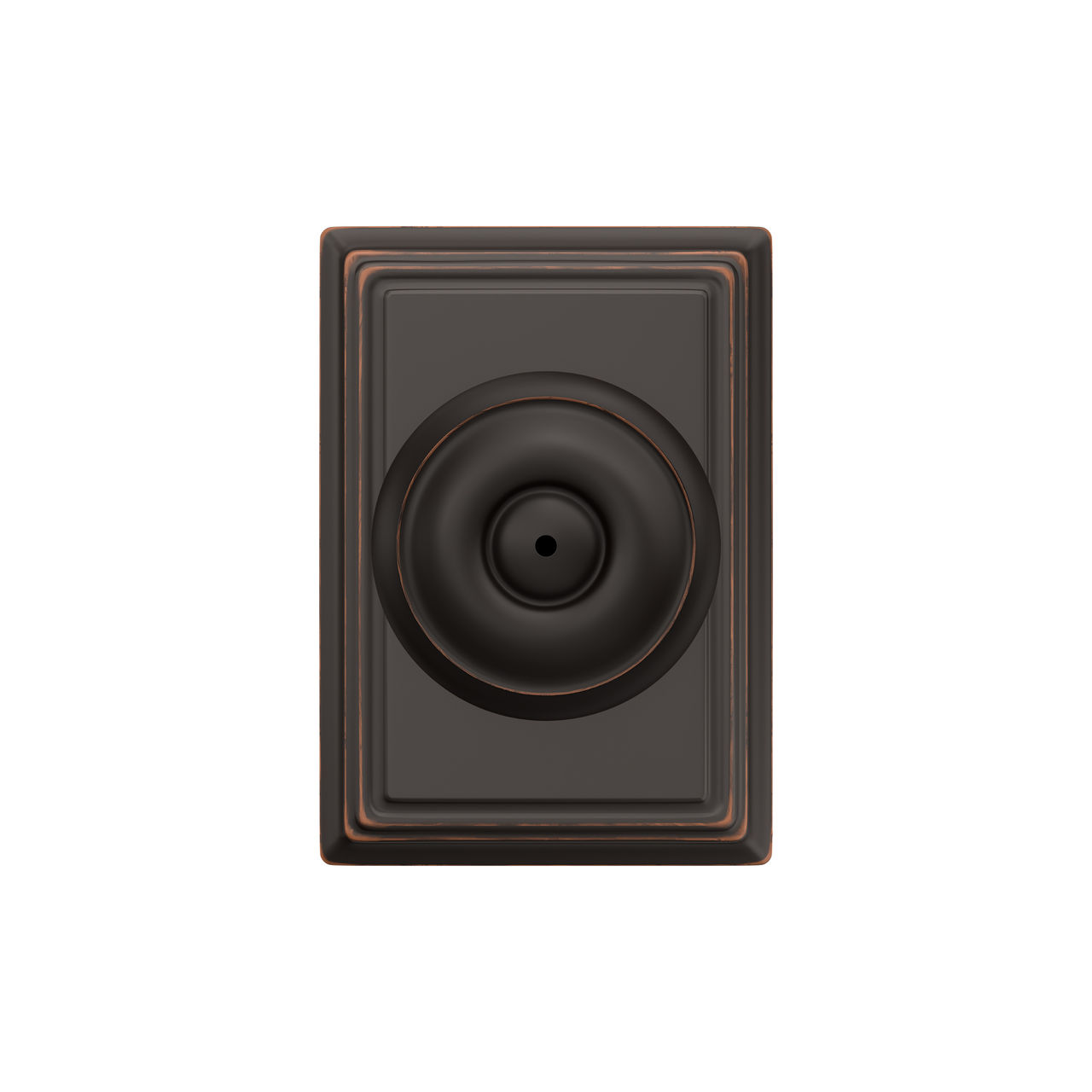 Georgian Knob Bed & Bath Lock
