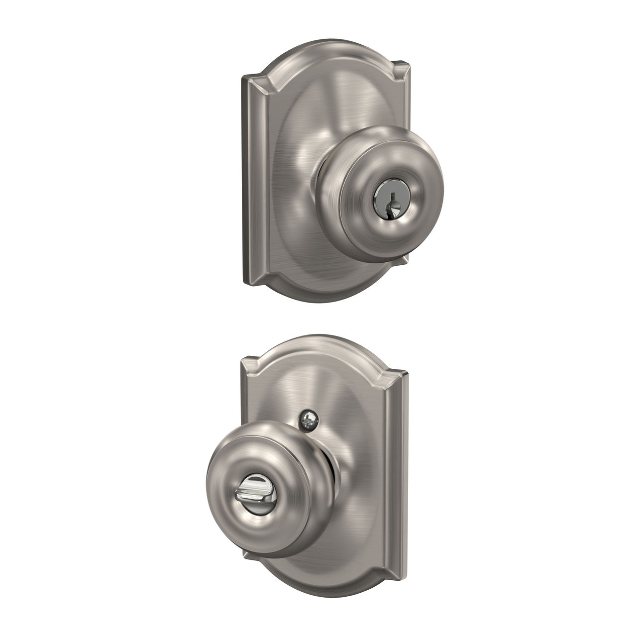 Georgian Knob Keyed Entry Lock