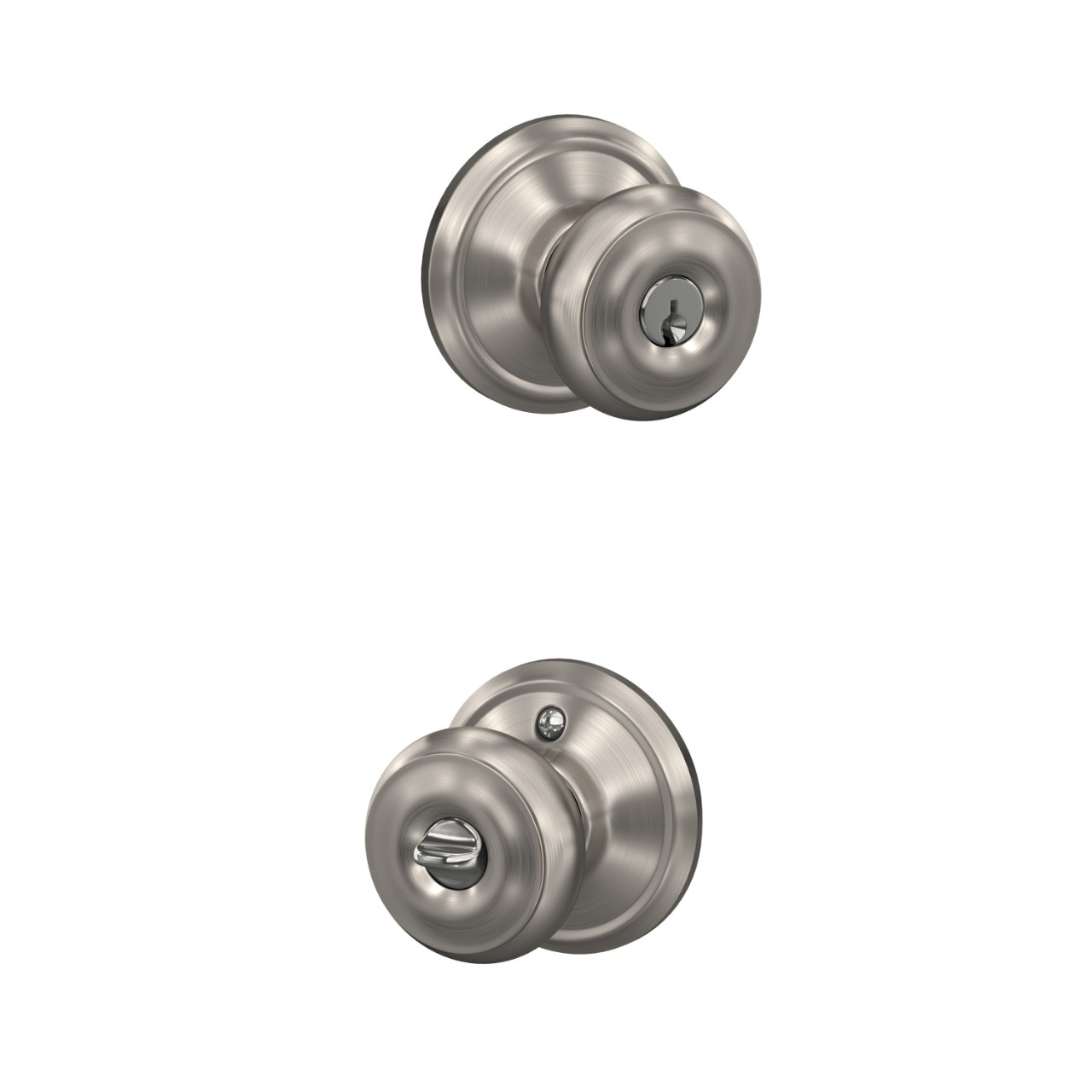 Georgian Knob Keyed Entry Lock