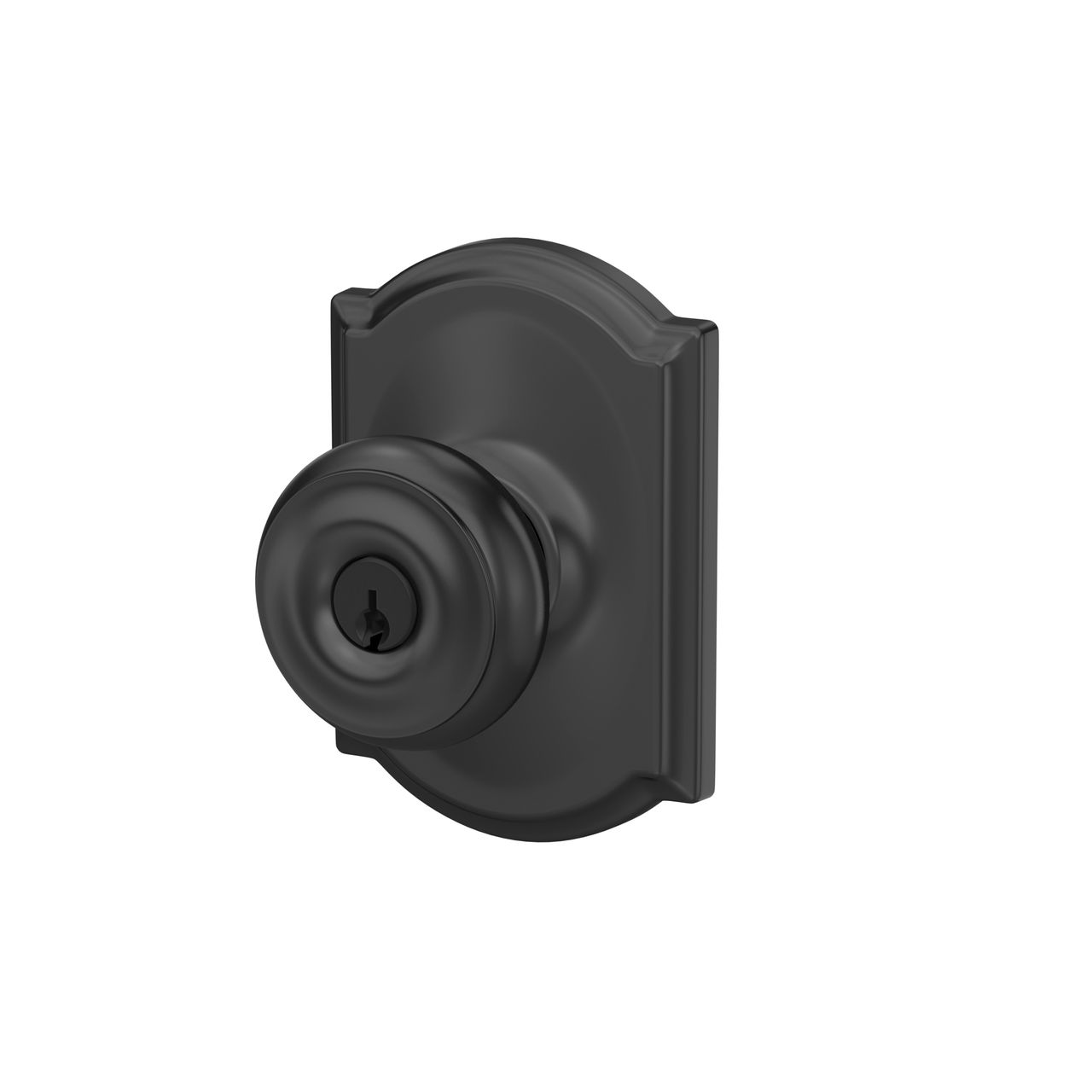 Georgian Knob Keyed Entry Lock