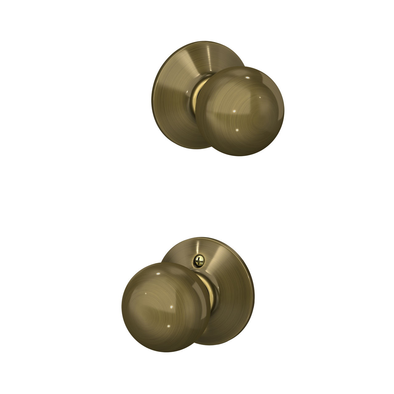 Orbit Knob Hall & Closet Lock
