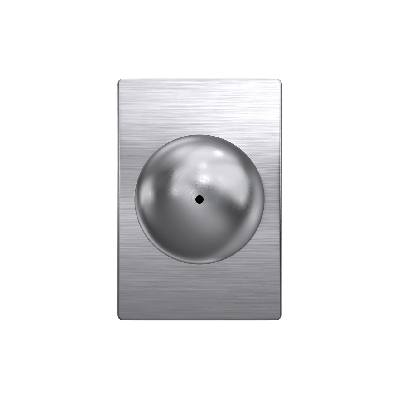 Serrure avec bouton Orbit et garniture Century pour chambre de bain et chambre à coucher