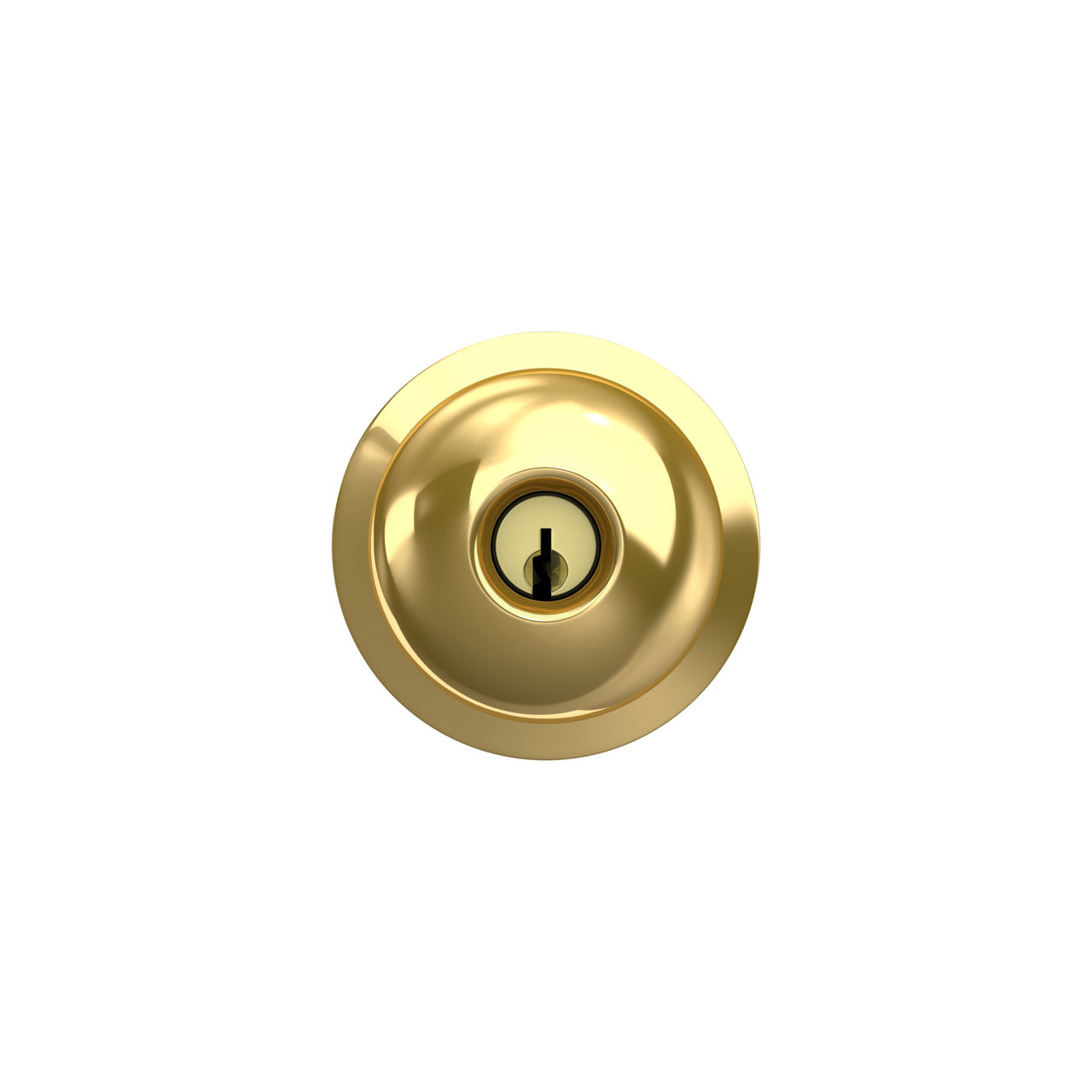 Serrure d’entrée à clé avec bouton Orbit