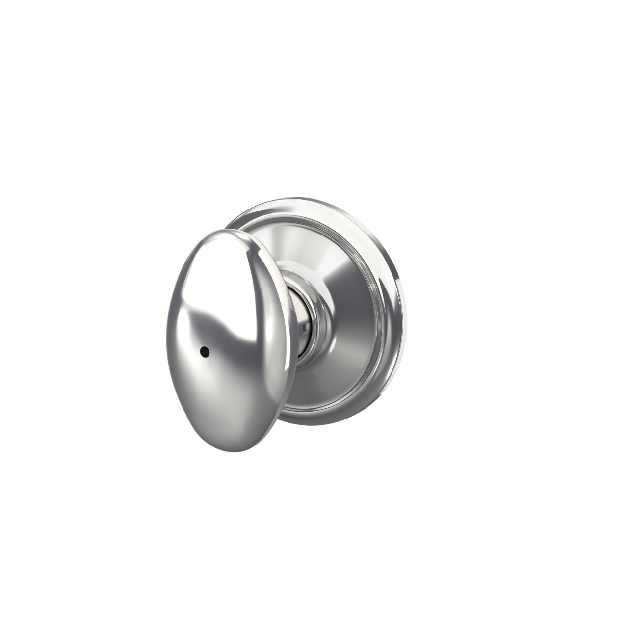 Serrure avec bouton Siena pour chambre de bain et chambre à coucher