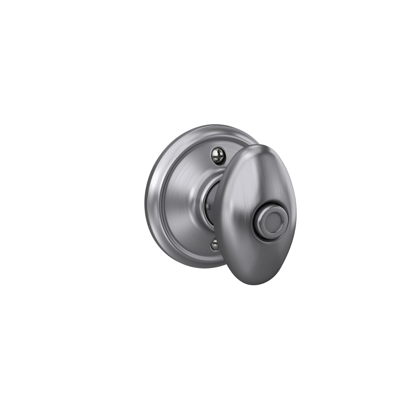 Serrure avec bouton Siena pour chambre de bain et chambre à coucher
