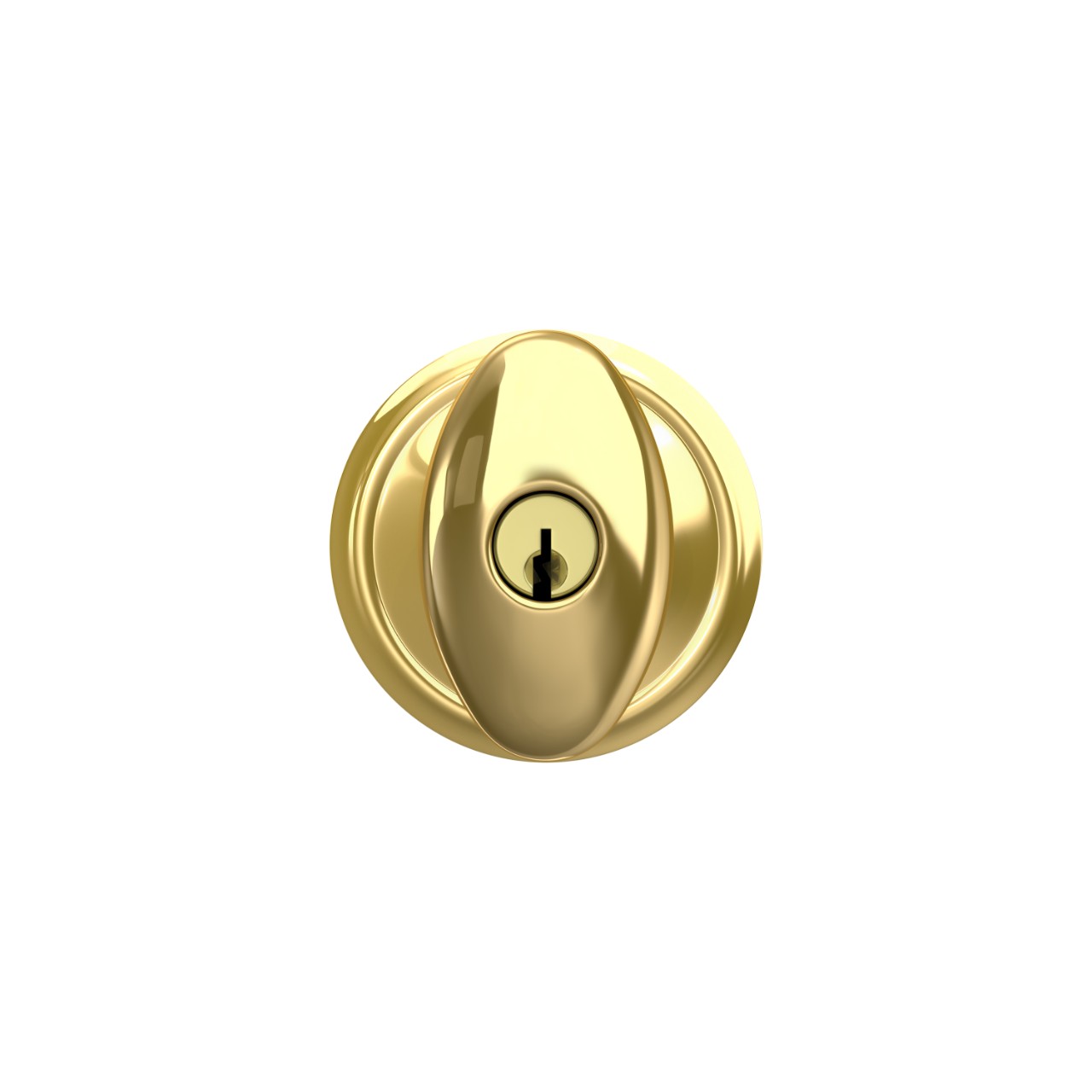 Serrure d’entrée à clé avec bouton Siena