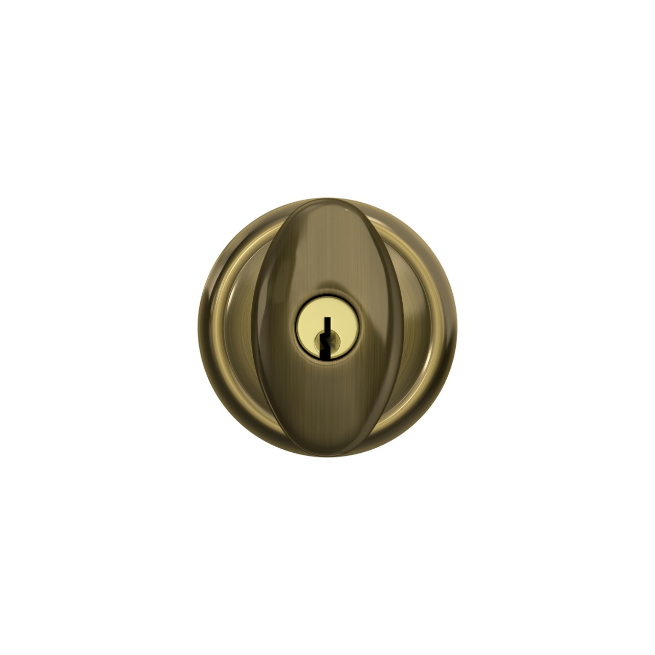 Serrure d’entrée à clé avec bouton Siena