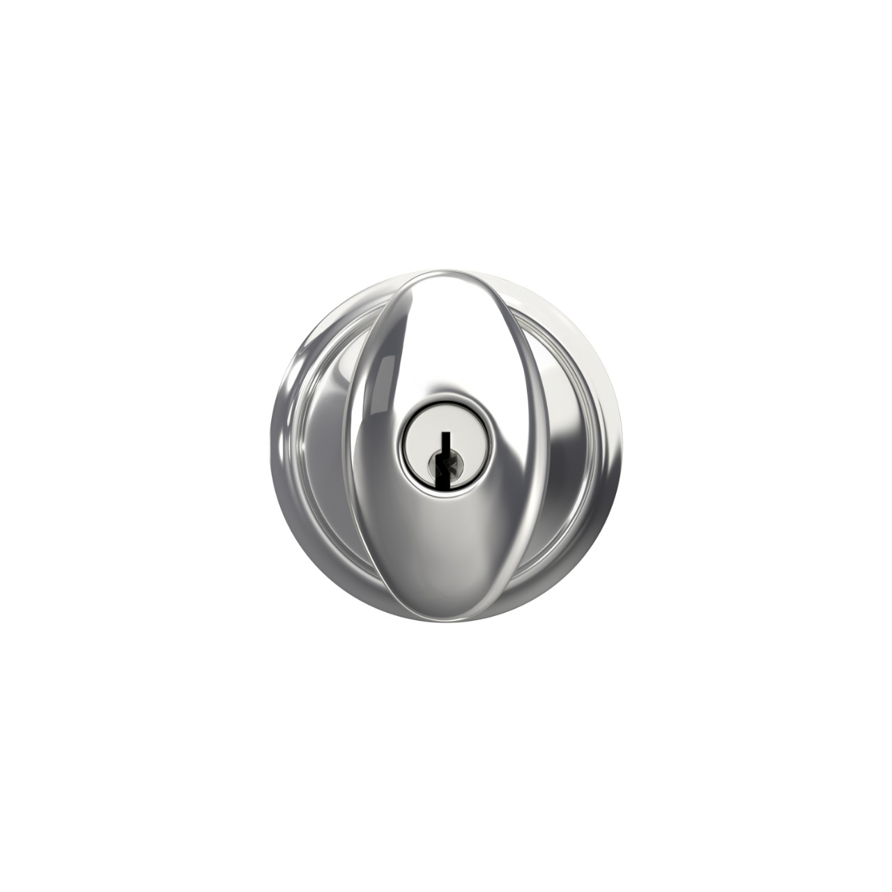 Serrure d’entrée à clé avec bouton Siena