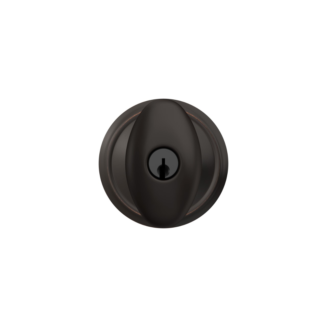 Serrure d’entrée à clé avec bouton Siena