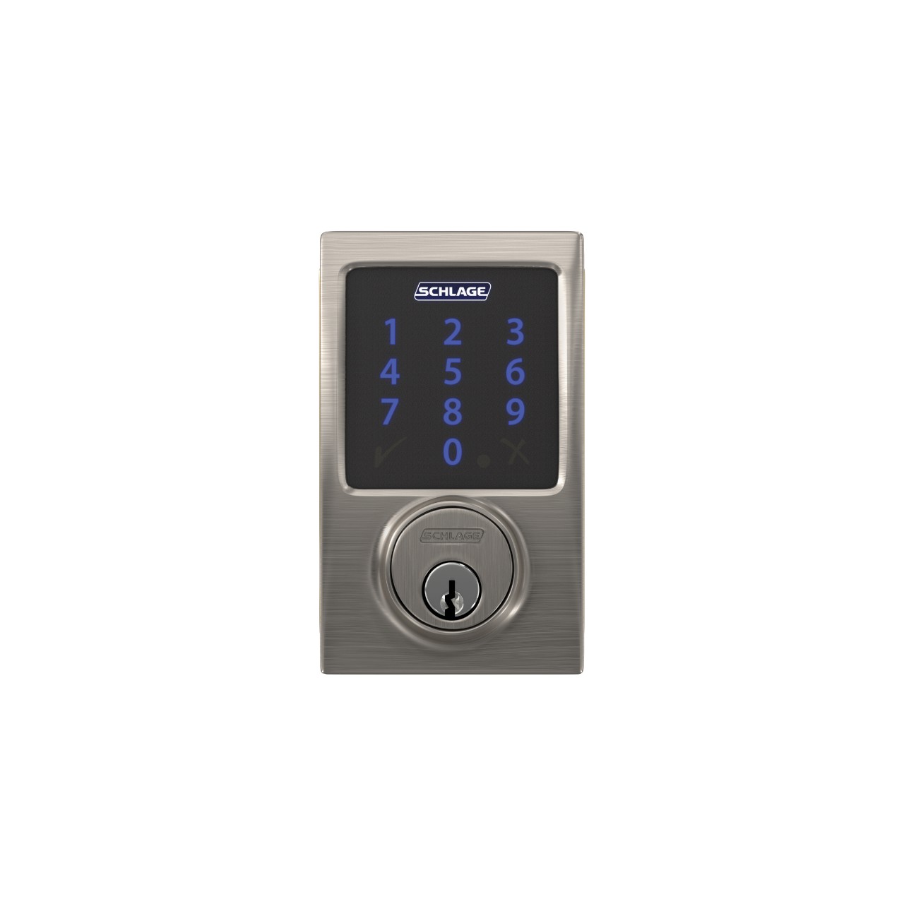 Pêne dormant intelligent Schlage Connect™, Z-Wave Plus
