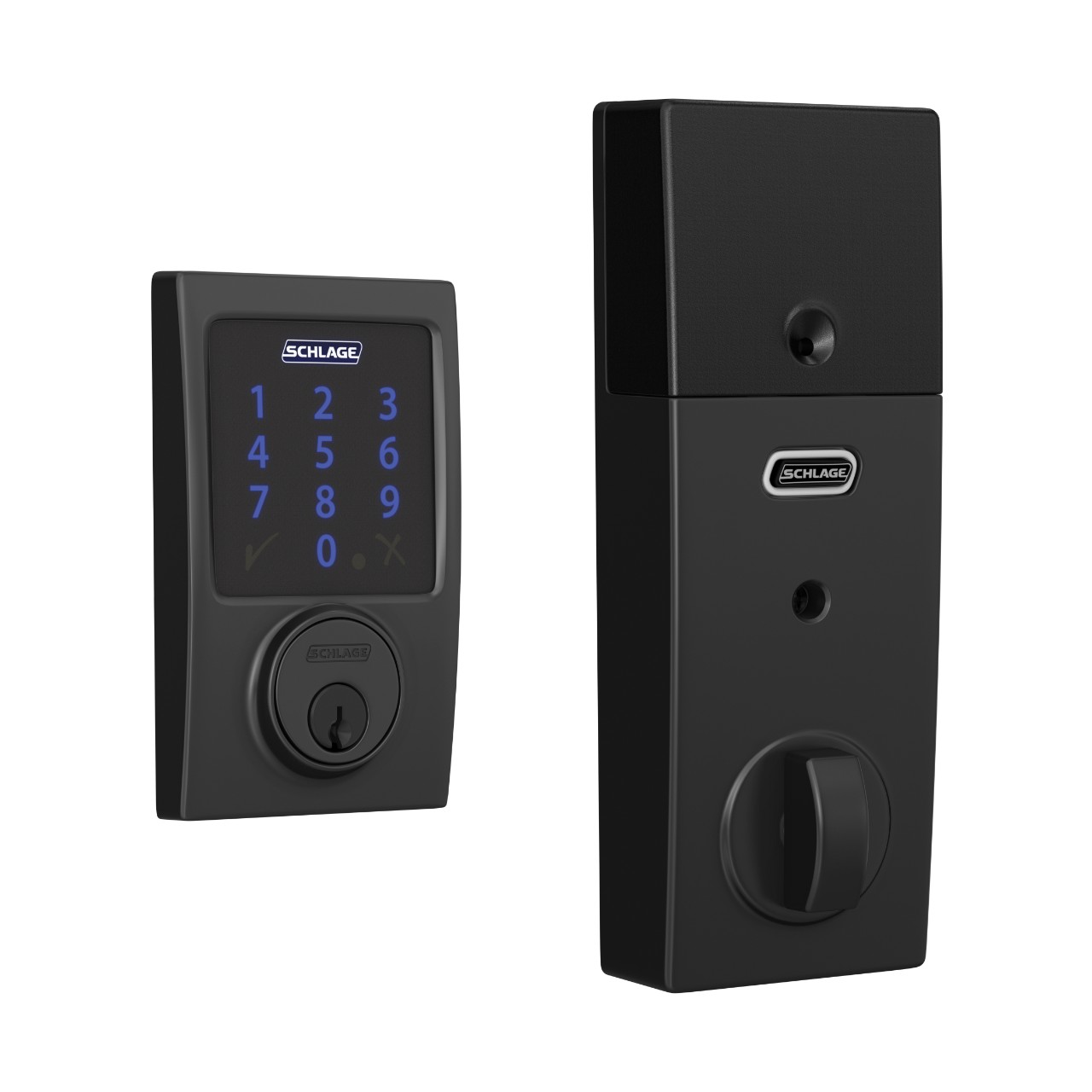 Pêne dormant intelligent Schlage Connect™, Z-Wave Plus