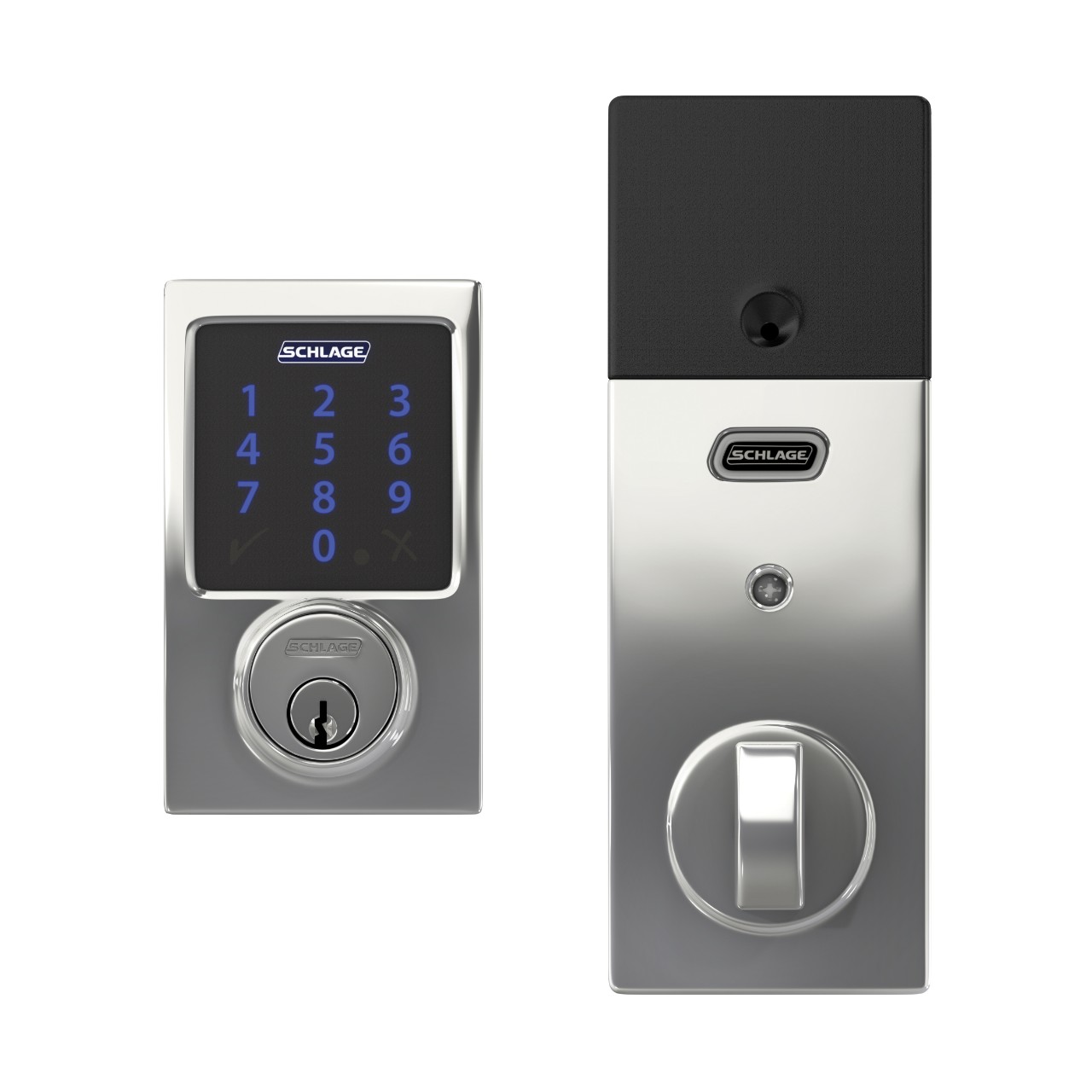 Pêne dormant intelligent Schlage Connect™, Z-Wave Plus