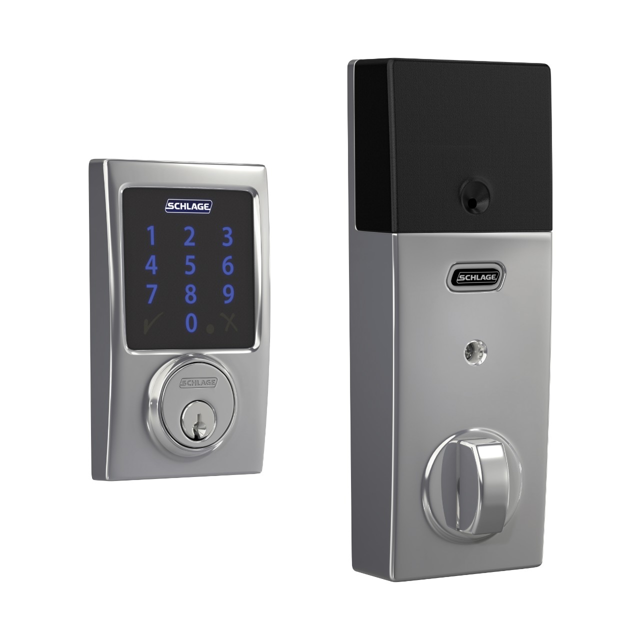 Pêne dormant intelligent Schlage Connect™, Z-Wave Plus