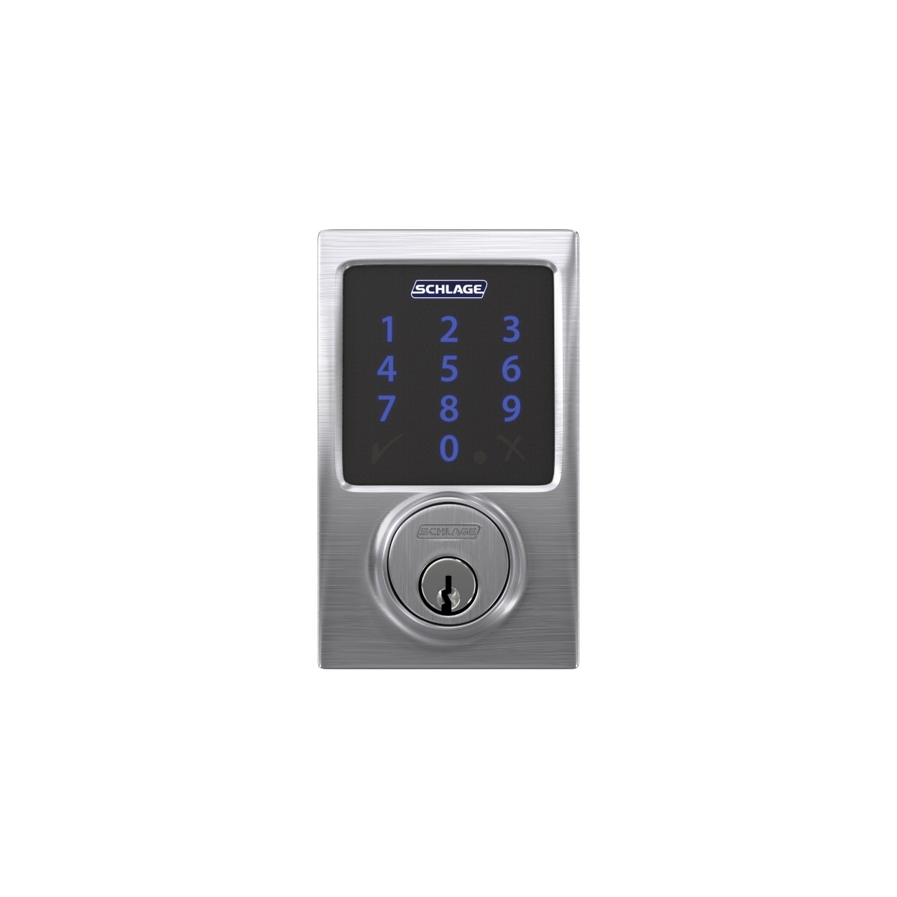 Pêne dormant intelligent Schlage Connect™, Z-Wave Plus