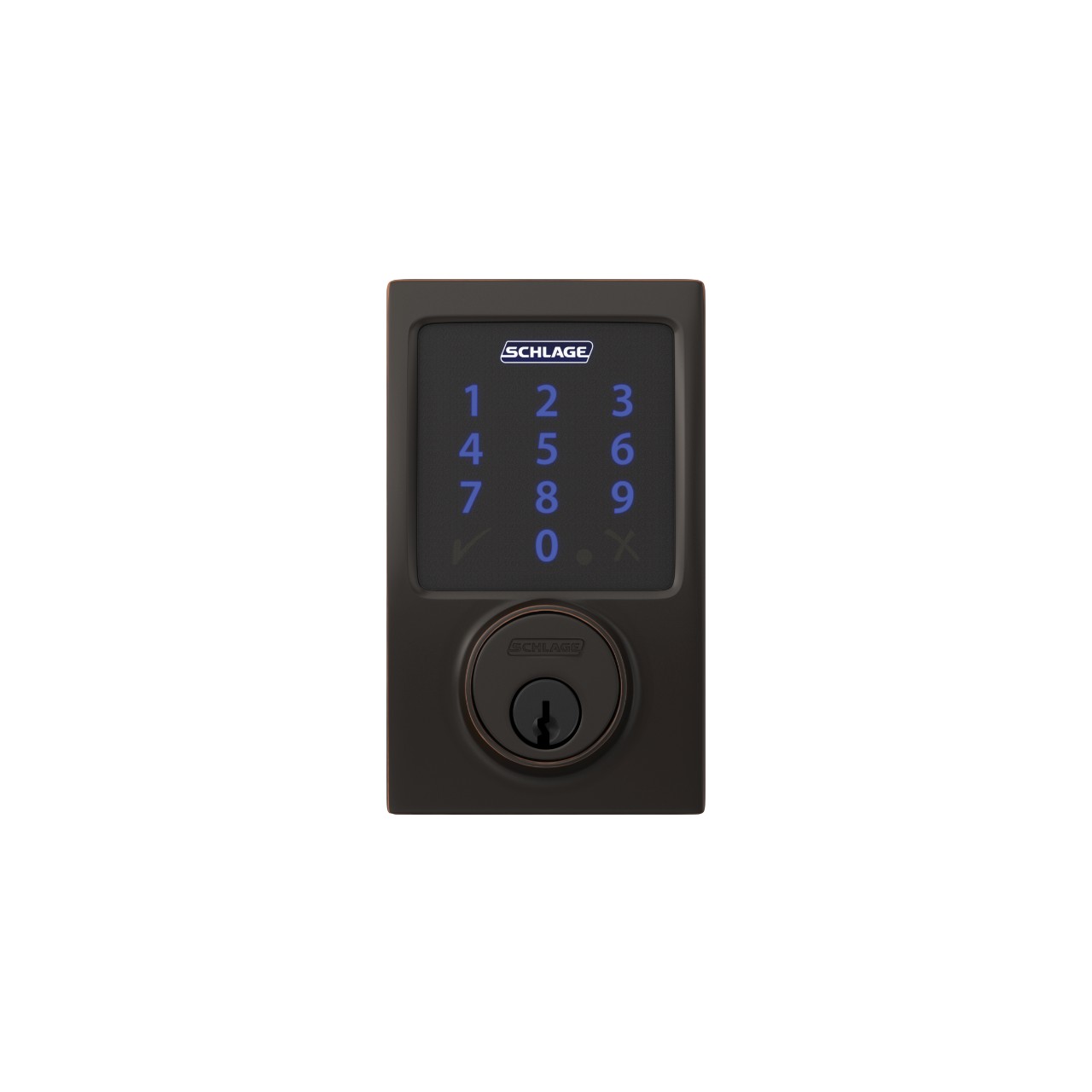 Pêne dormant intelligent Schlage Connect™, Z-Wave Plus