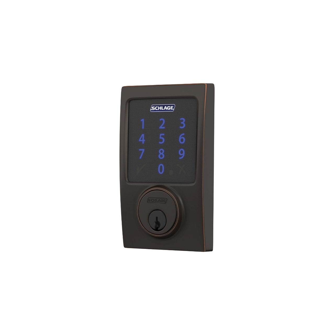 Pêne dormant intelligent Schlage Connect™, Z-Wave Plus