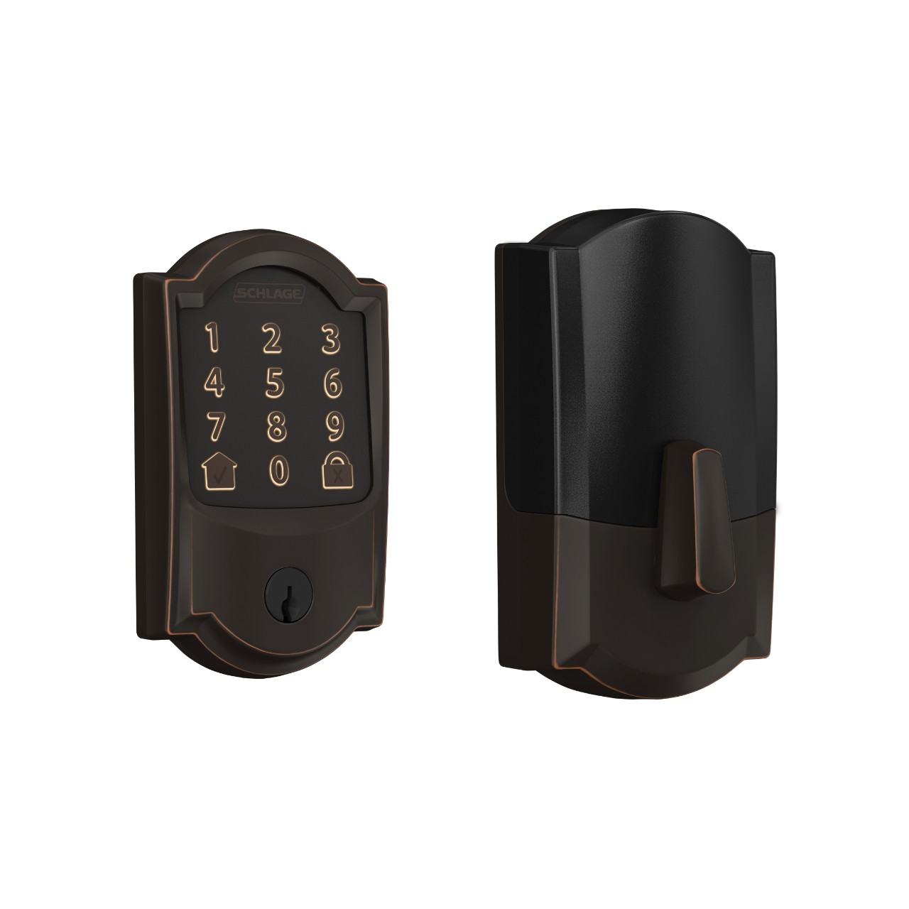 Pêne dormant intelligent Wi-Fi Encode™ de Schlage