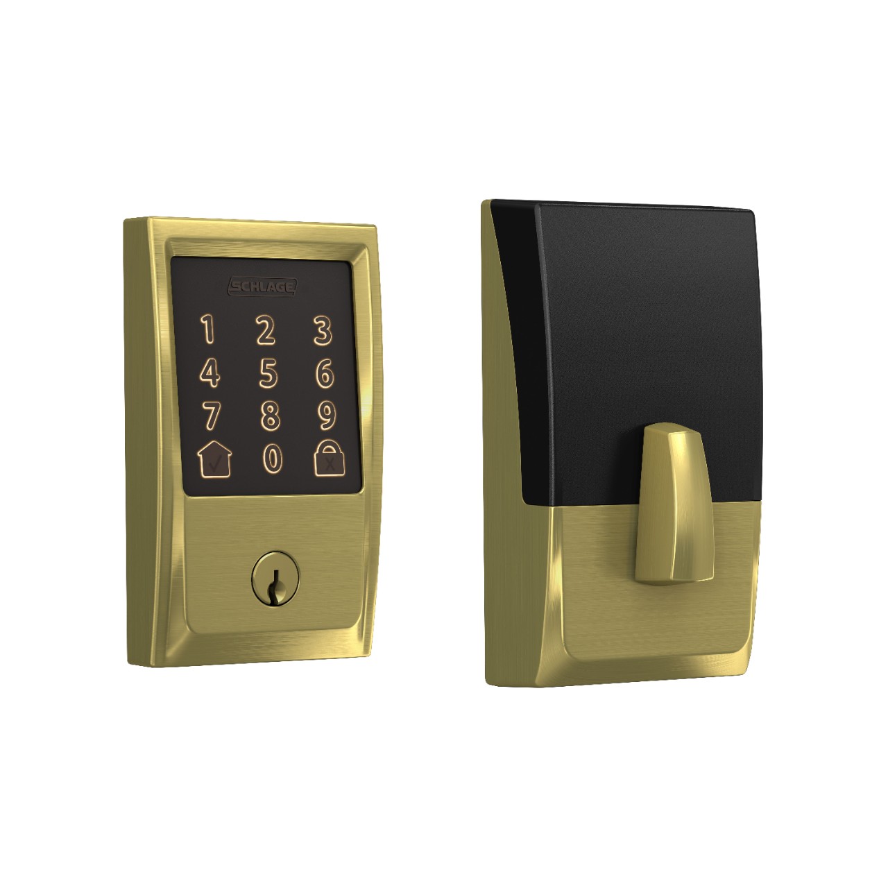 Pêne dormant intelligent Wi-Fi Encode™ de Schlage