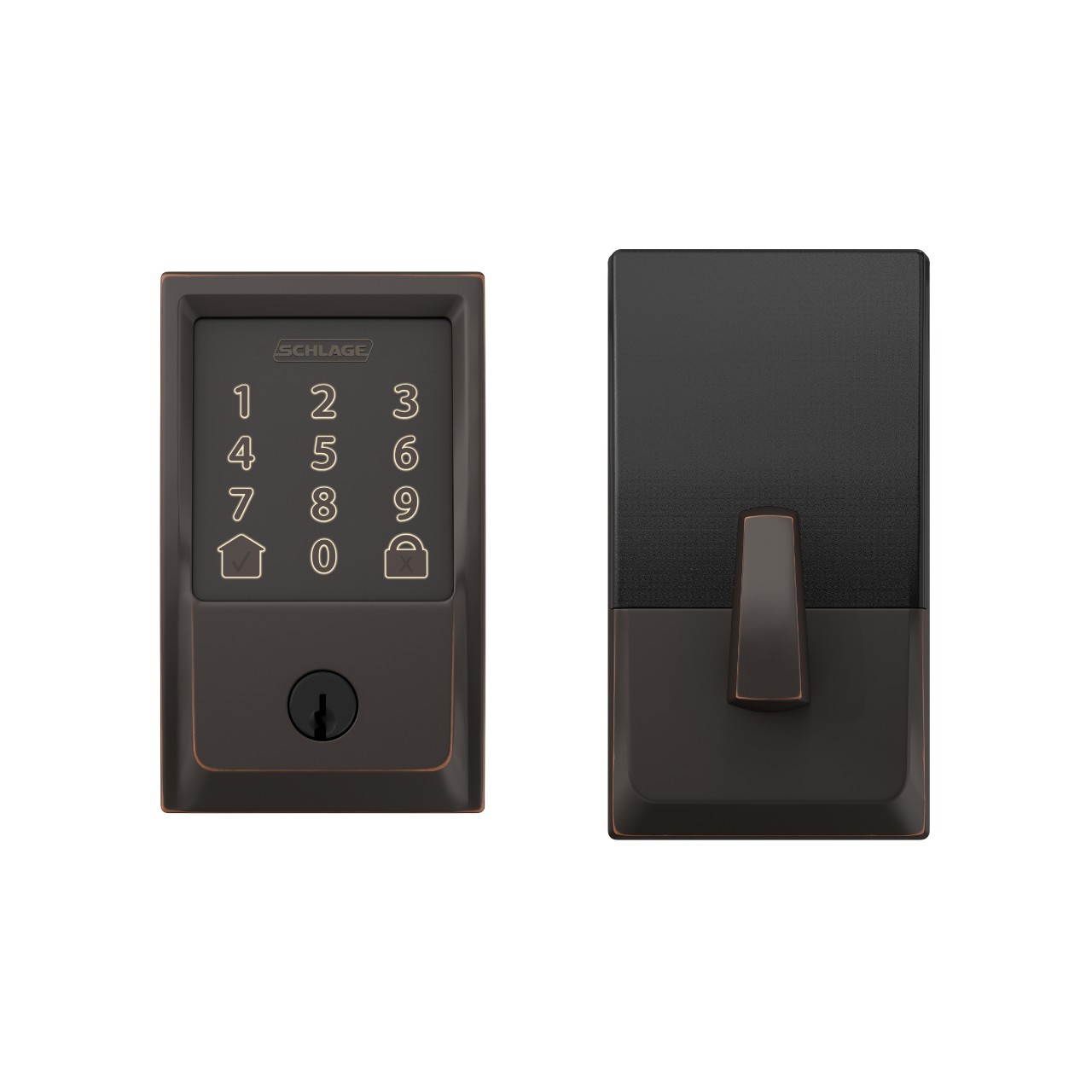 Pêne dormant intelligent Wi-Fi Encode™ de Schlage