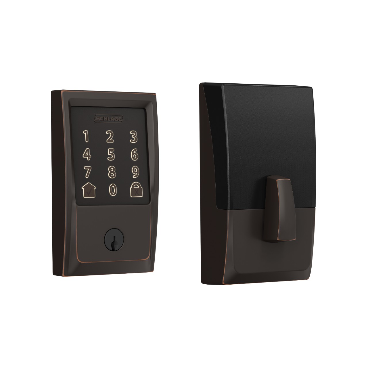 Pêne dormant intelligent Wi-Fi Encode™ de Schlage
