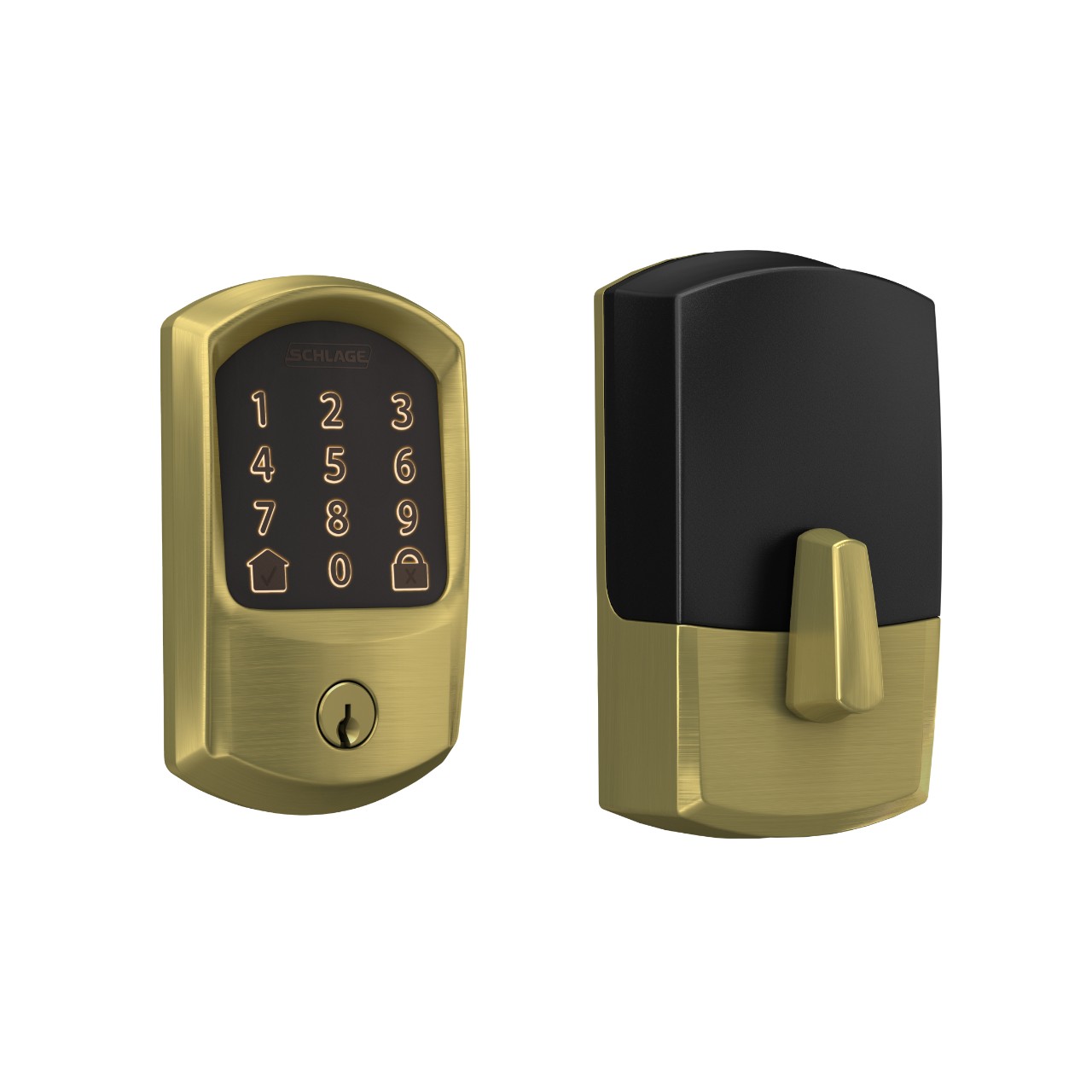 Pêne dormant intelligent Wi-Fi Encode™ de Schlage