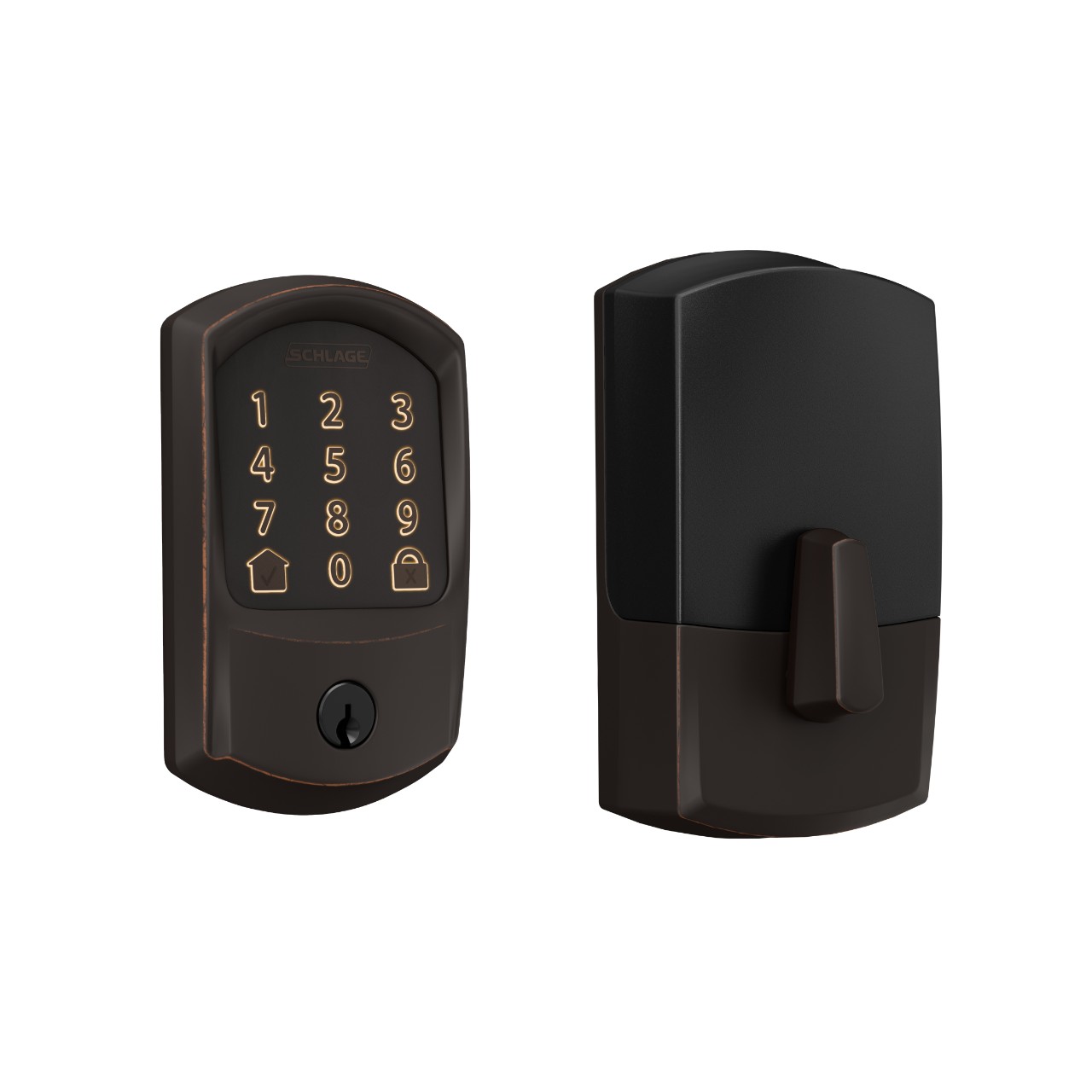Pêne dormant intelligent Wi-Fi Encode™ de Schlage