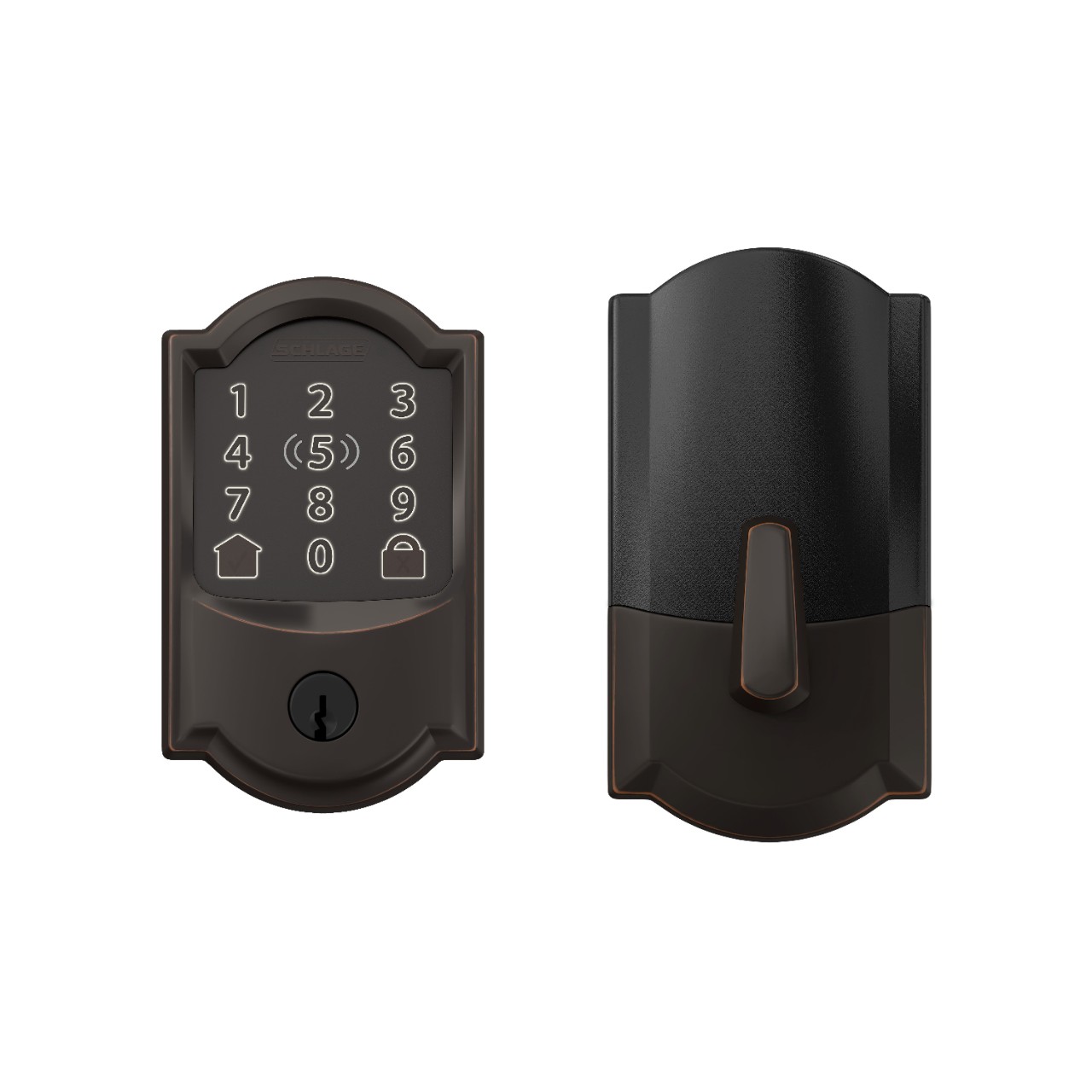 Pêne dormant intelligent Wi-Fi Encode Plus™ de Schlage