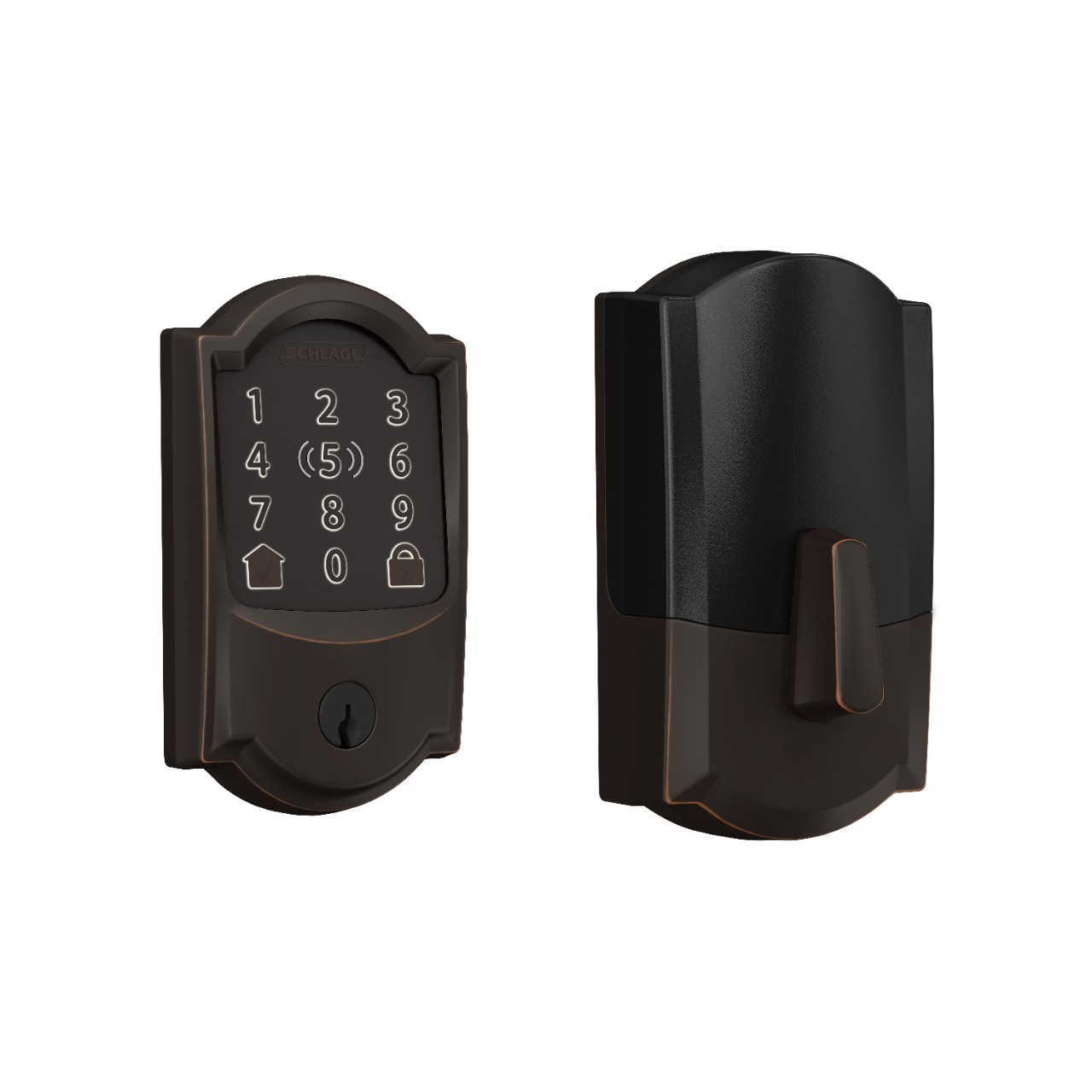 Pêne dormant intelligent Wi-Fi Encode Plus™ de Schlage