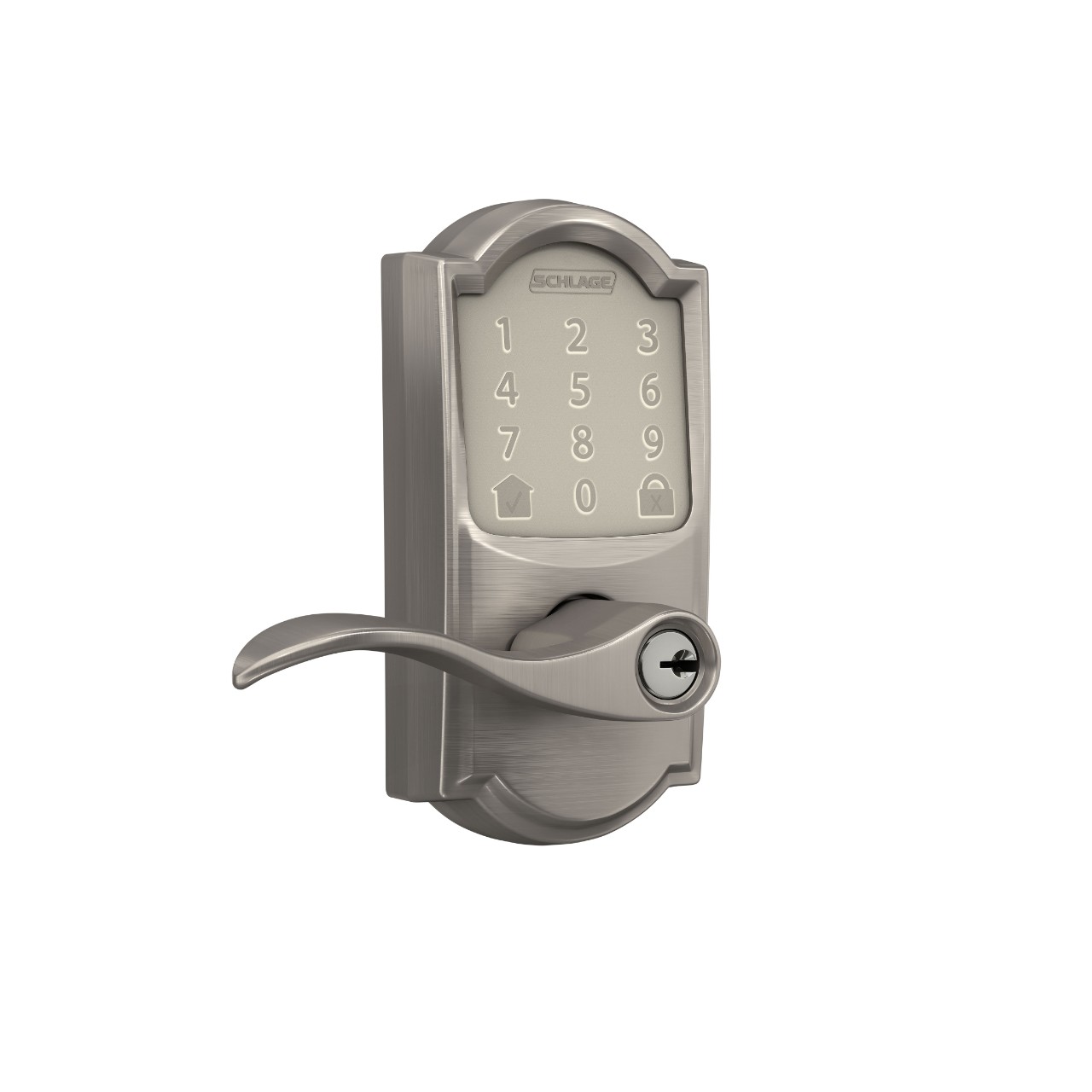 Schlage Encode™ Smart WiFi Lever with Accent Lever
