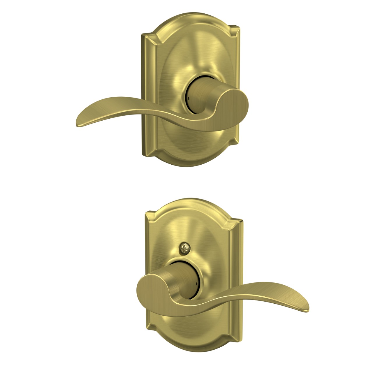 Accent Lever Hall & Closet Lock