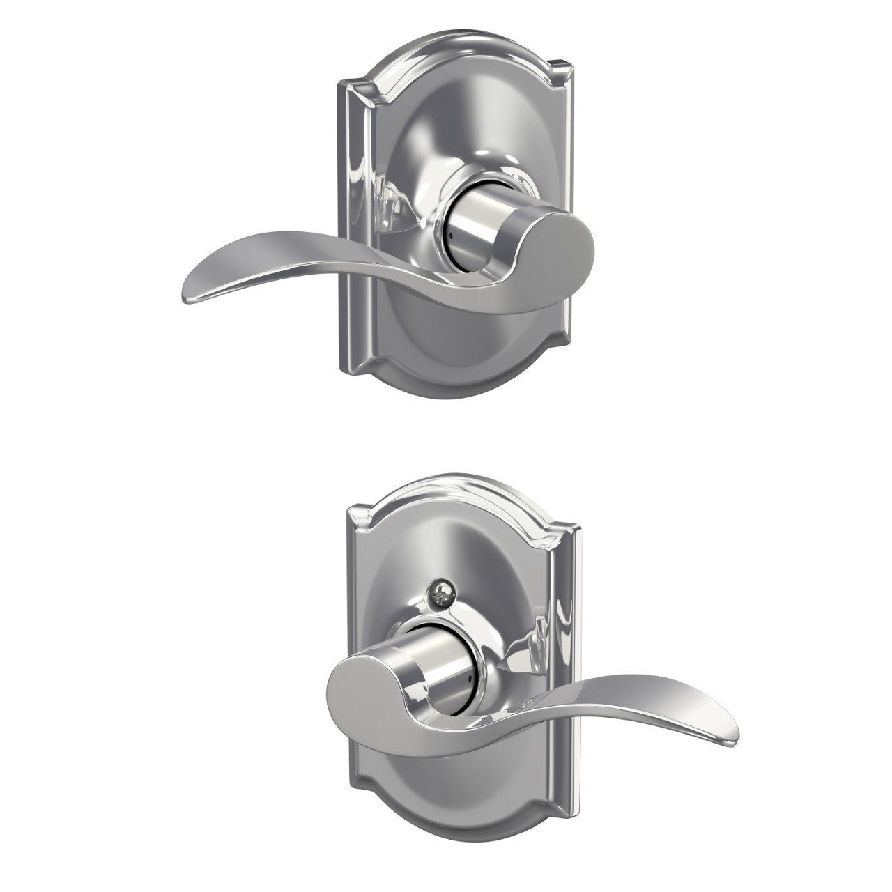 Accent Lever Hall & Closet Lock