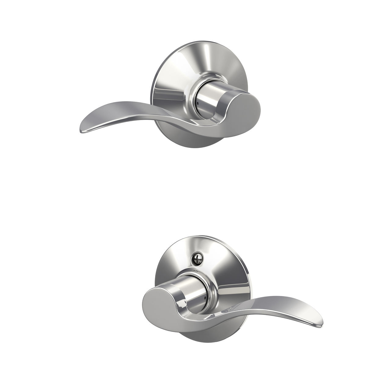 Accent Lever Hall & Closet Lock