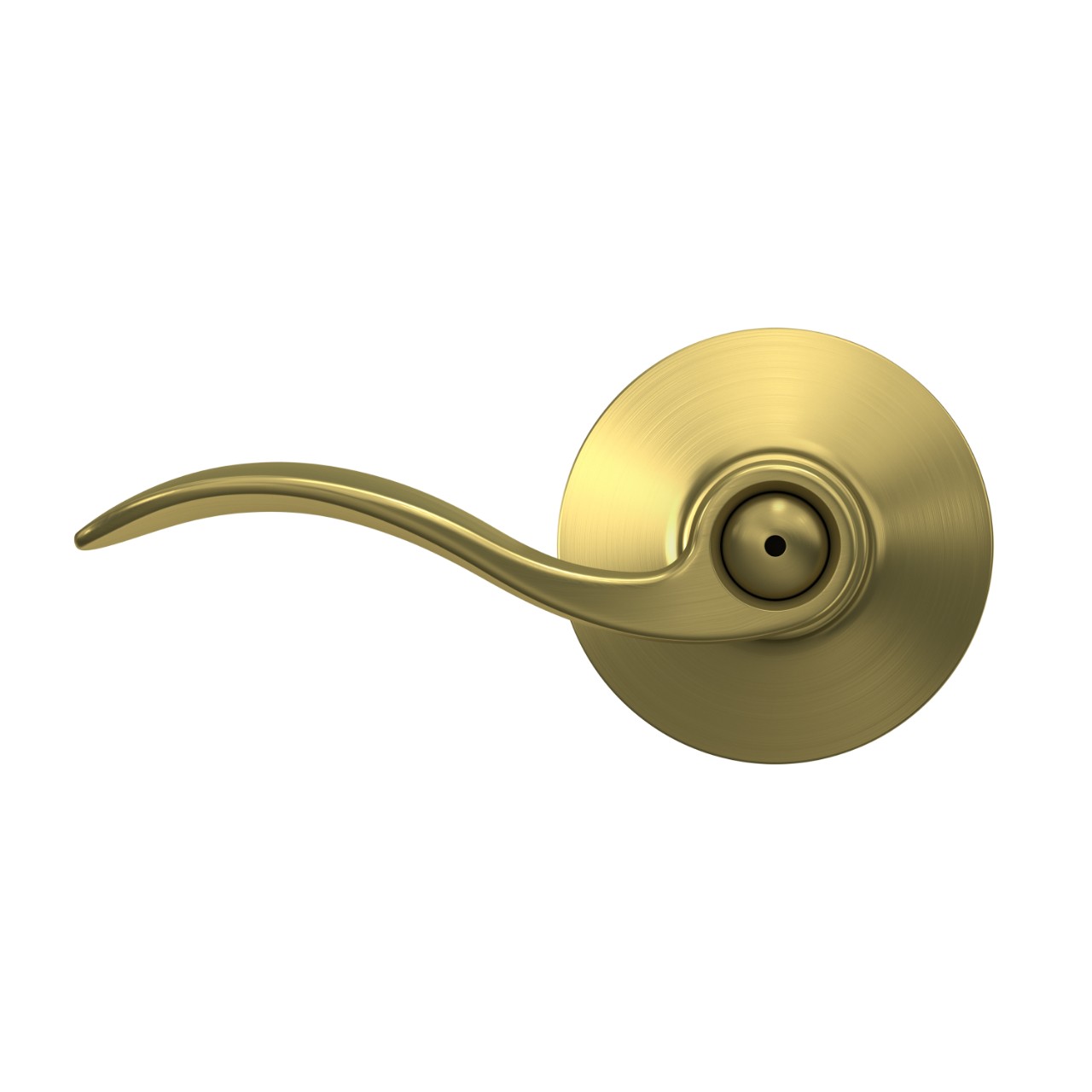 Accent Lever Bed & Bath Lock