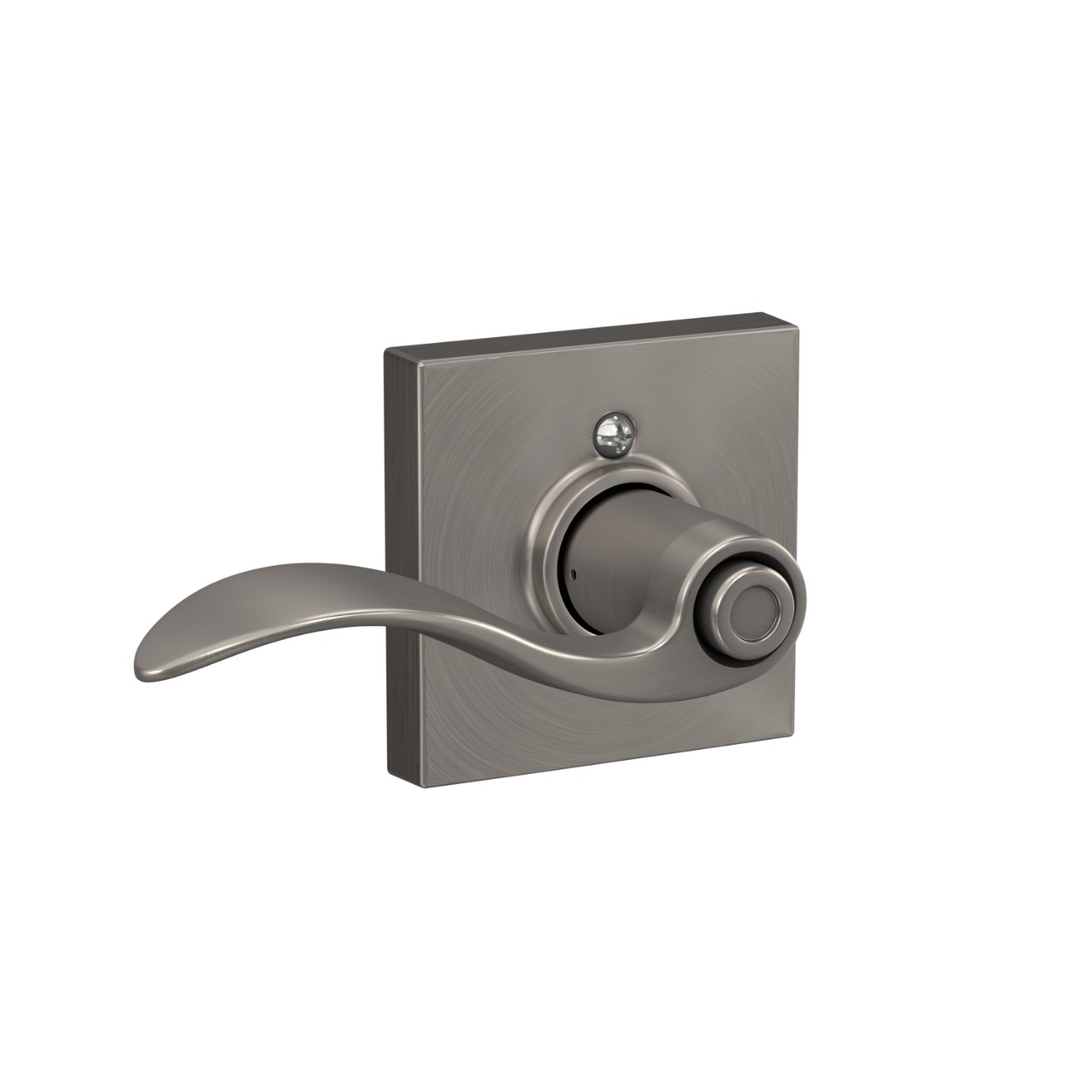 Accent Lever Bed & Bath Lock