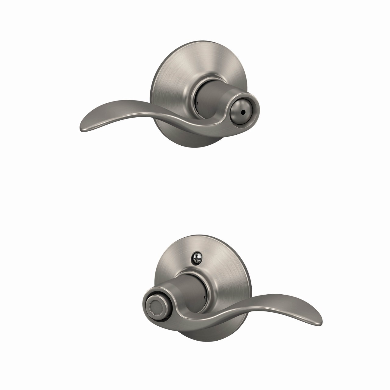 Accent Lever Bed & Bath Lock