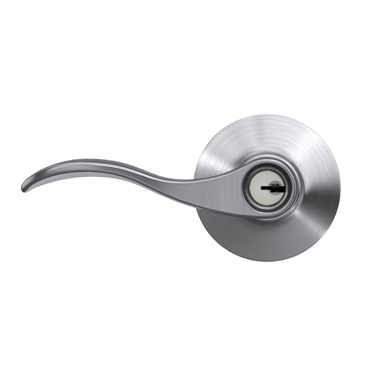 Serrure d’entrée à clé avec levier Accent