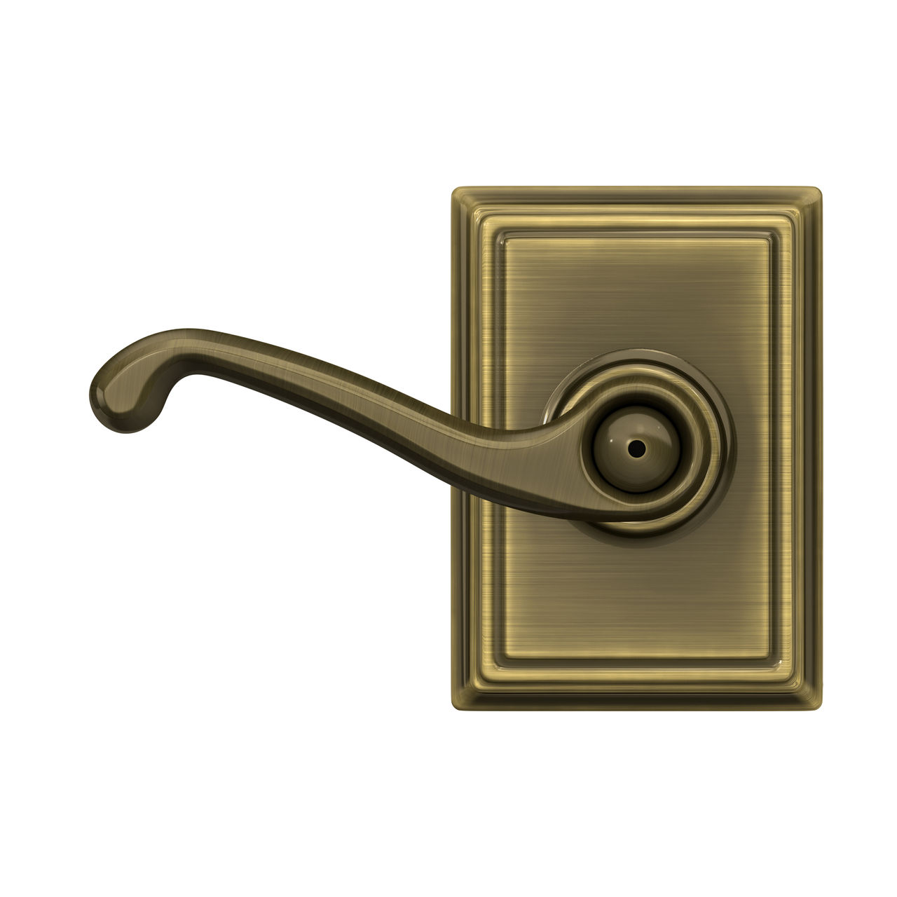 Flair Lever Bed & Bath Lock