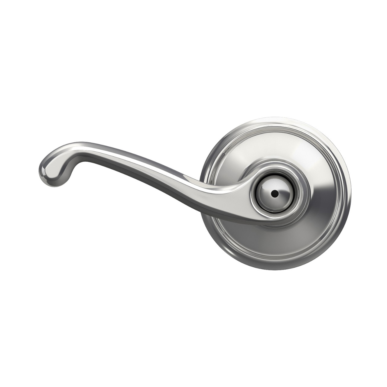 Flair Lever Bed & Bath Lock